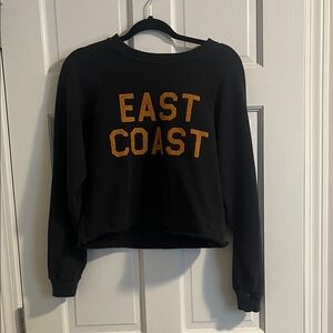 Black RetroBrand Los Angeles ‘East Coast' Sweatshirt